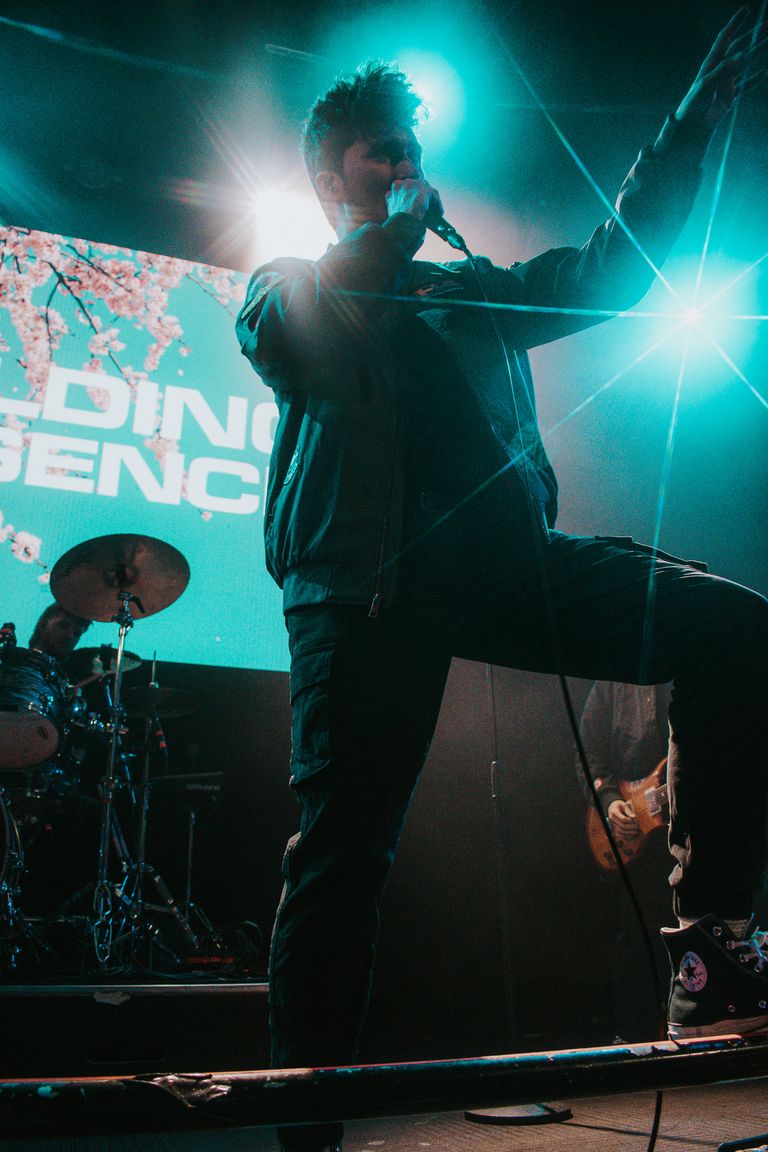 Holding Absence performing live in Adelaide at Lion Arts Factory